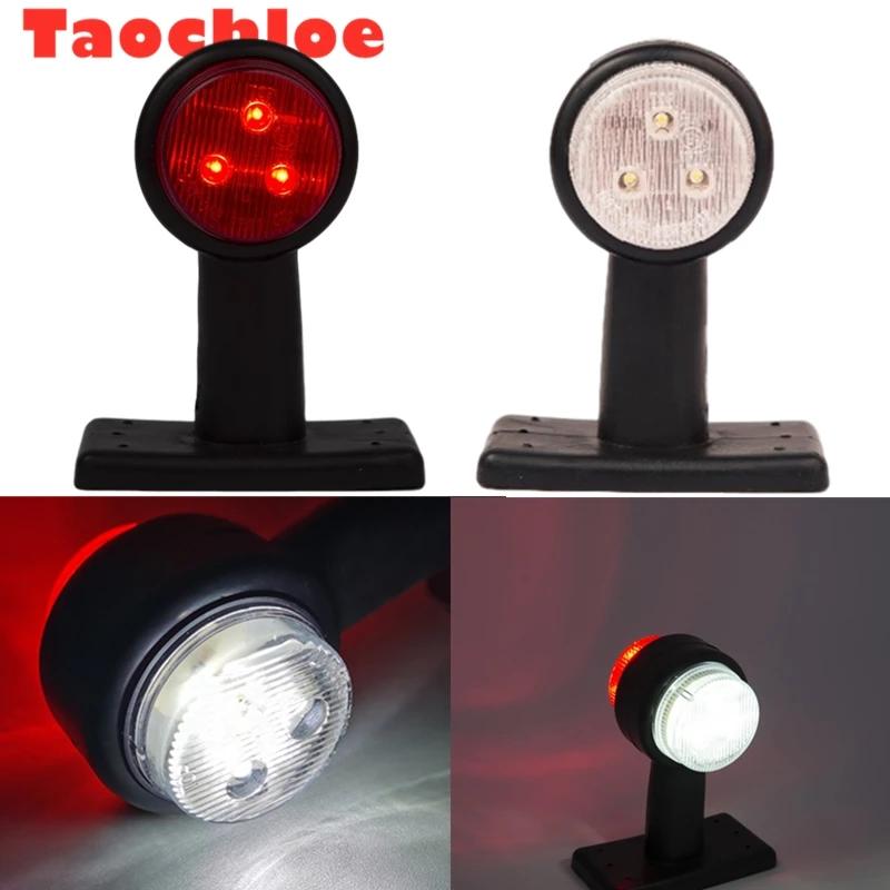 1 pereche 10-30v LED lumini laterale de contur lampă de tulpină lampă de marcare lampă E8 E-MARK remorcă camion camion tractor autobuz lumini