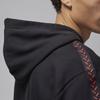 Jordan Flight MVP Logo Patchwork Hoodie Men hoodies Black FN6352-010