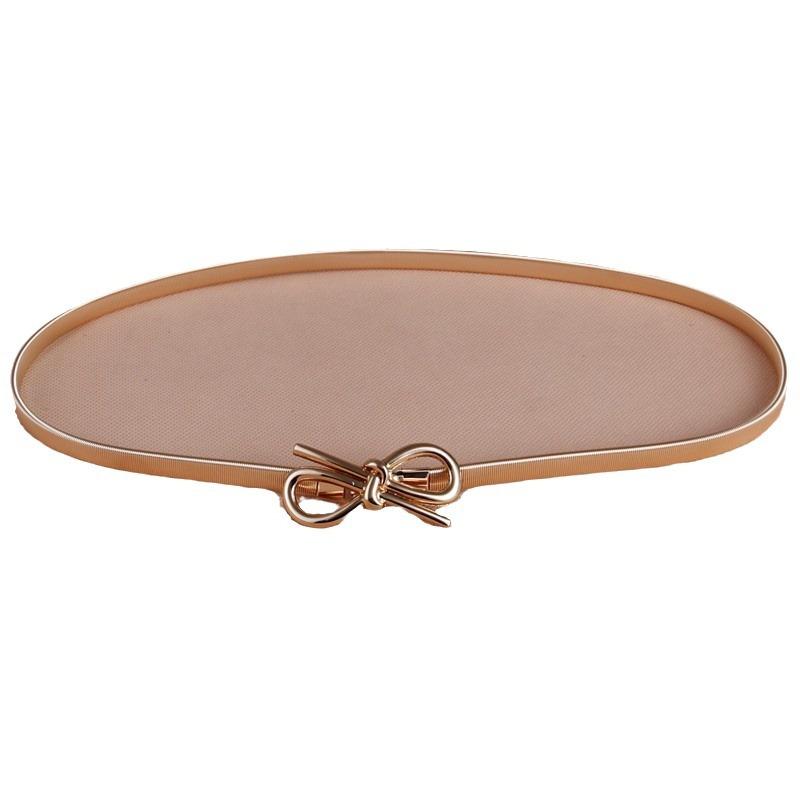 Women'S Decoration Simple Thin Belt, Metal Elastic Belt Belt Belt Chain With Skirt