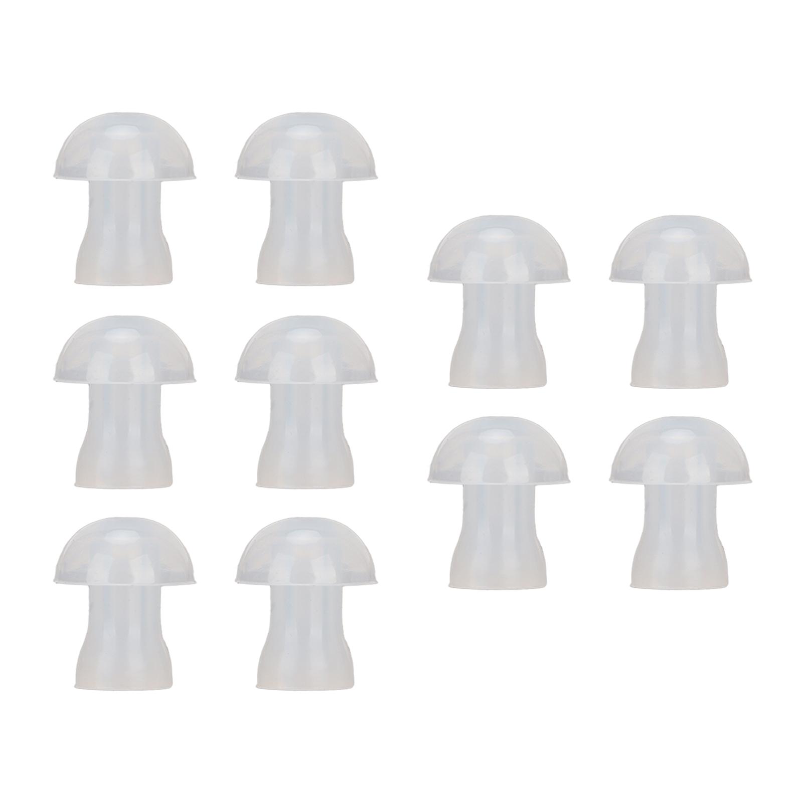 

10 шт. насадки для слухового аппарата, мягкие сменные купола, насадки для слухового аппарата, насадки для слухового аппарата