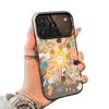 Silver Shell Cartoon Pet Fireworks Phone Case for Apple 13/14/15pro/16/17/Pro Max