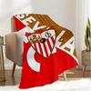 Sevi-lla Europa League Blanket Lightweight Ideal Bedding Blanket Perfect for Travel, Camping, Living Rooms, Offices, Sofas, Fan Christmas Gift
