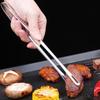 Stainless Steel Korean BBQ Steak Tongs - Kitchen & Restaurant Use