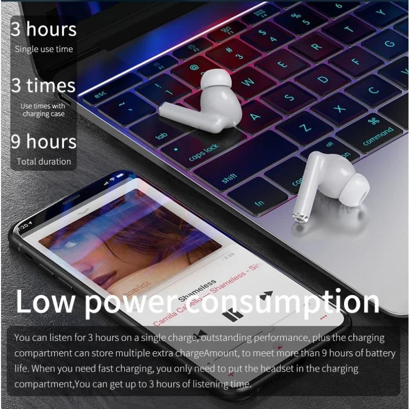 TWS Bluetooth casque sans fil écouteurs Hifi nouveau Fone Bluetooth et Box ANC écouteurs tactiles basse pour Ios