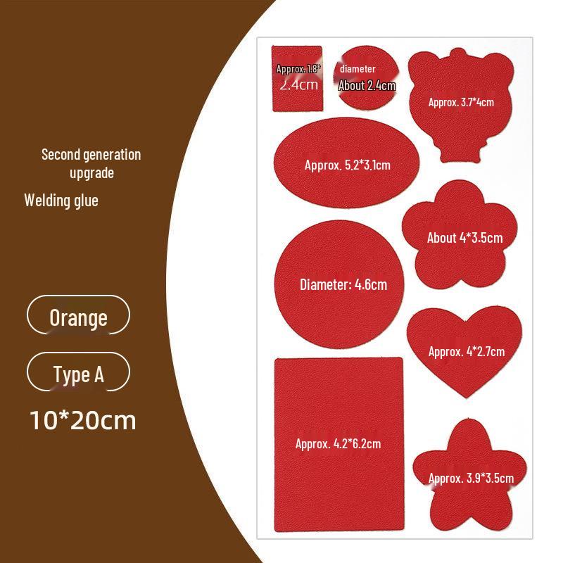 Parche de Cuero Autoadhesivo para Reparación de Ropa y Decoración