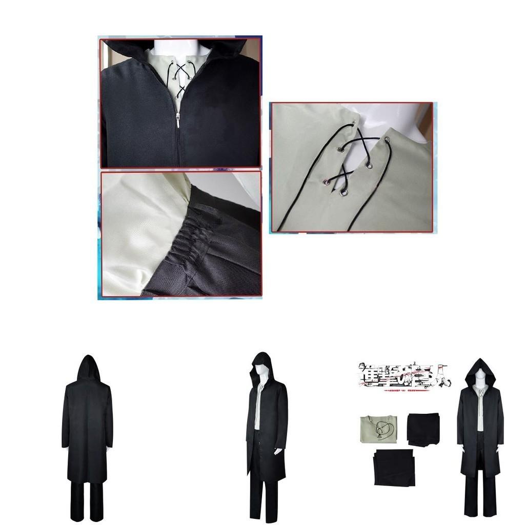 Attack On Titan Sista Säsongen Eren Yeager Glory Cosplay Kostym