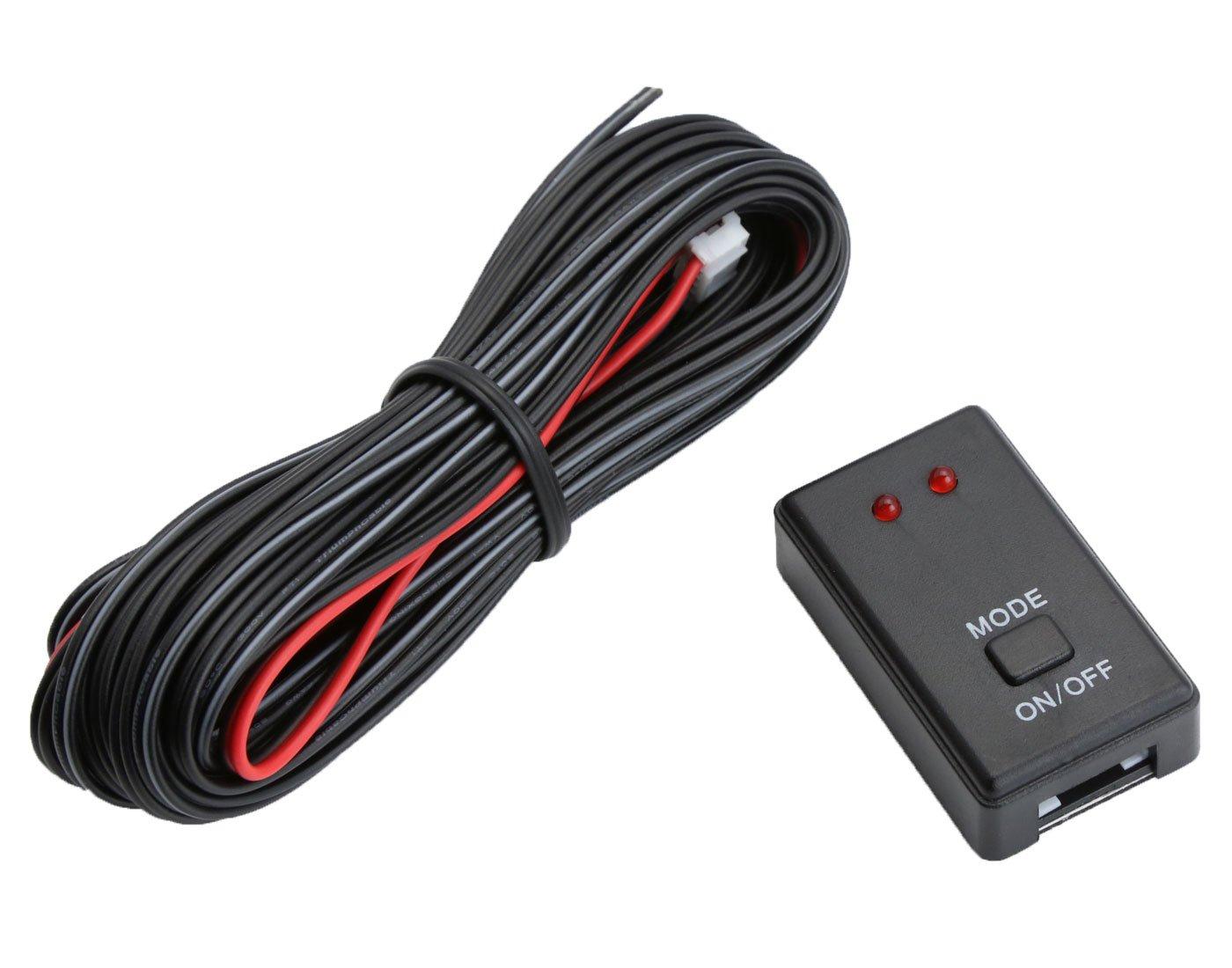 

10 шаблонов 12 В светодиодный контроллер общего назначения с индикатором подтверждения шаблона, стробоскопическая вспышка