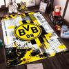 BVB 09 Borussia Dortmund Logo Koberec Protiskluzový koberec vhodný do obývacího pokoje a ložnice k pohovkám