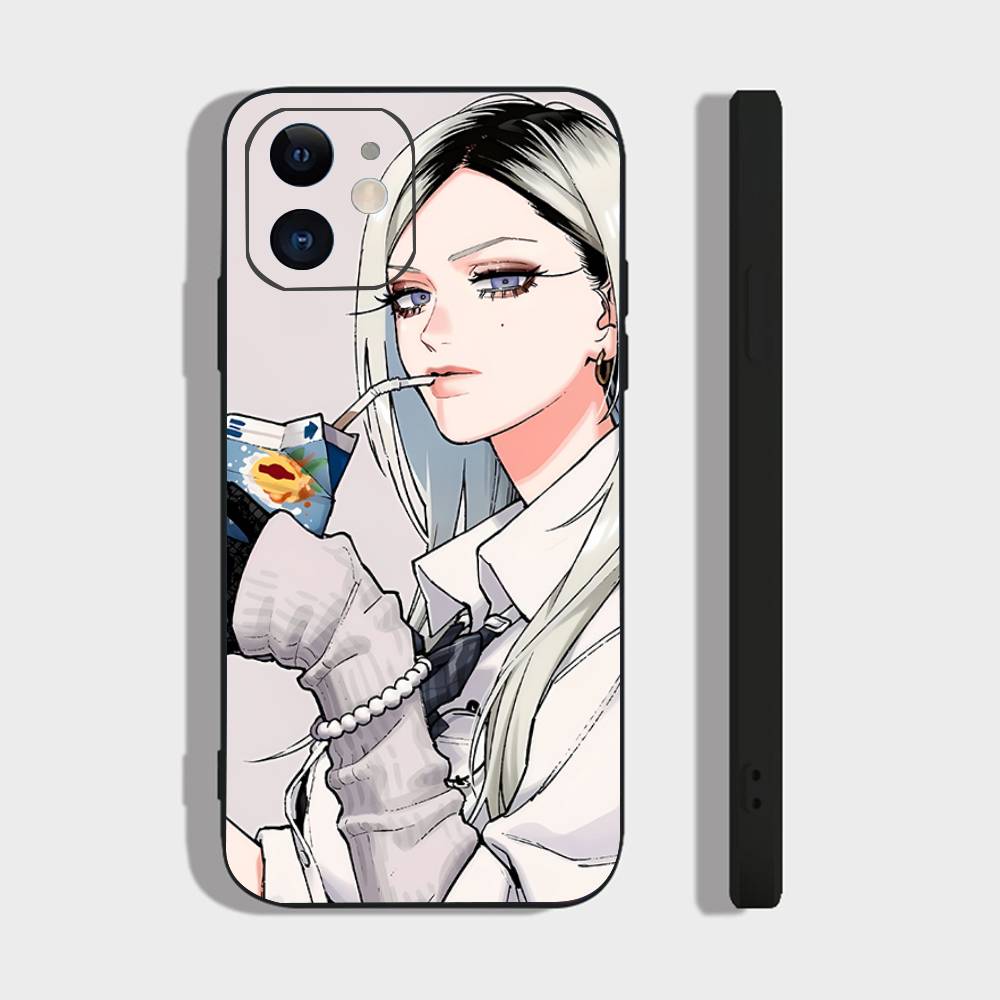 Tao S-Saotome Manga G-Gokurakugai Phone Case For IPhone 17 Air 16 15 14 13 Pro Max 11 12 Black Silicone Cover