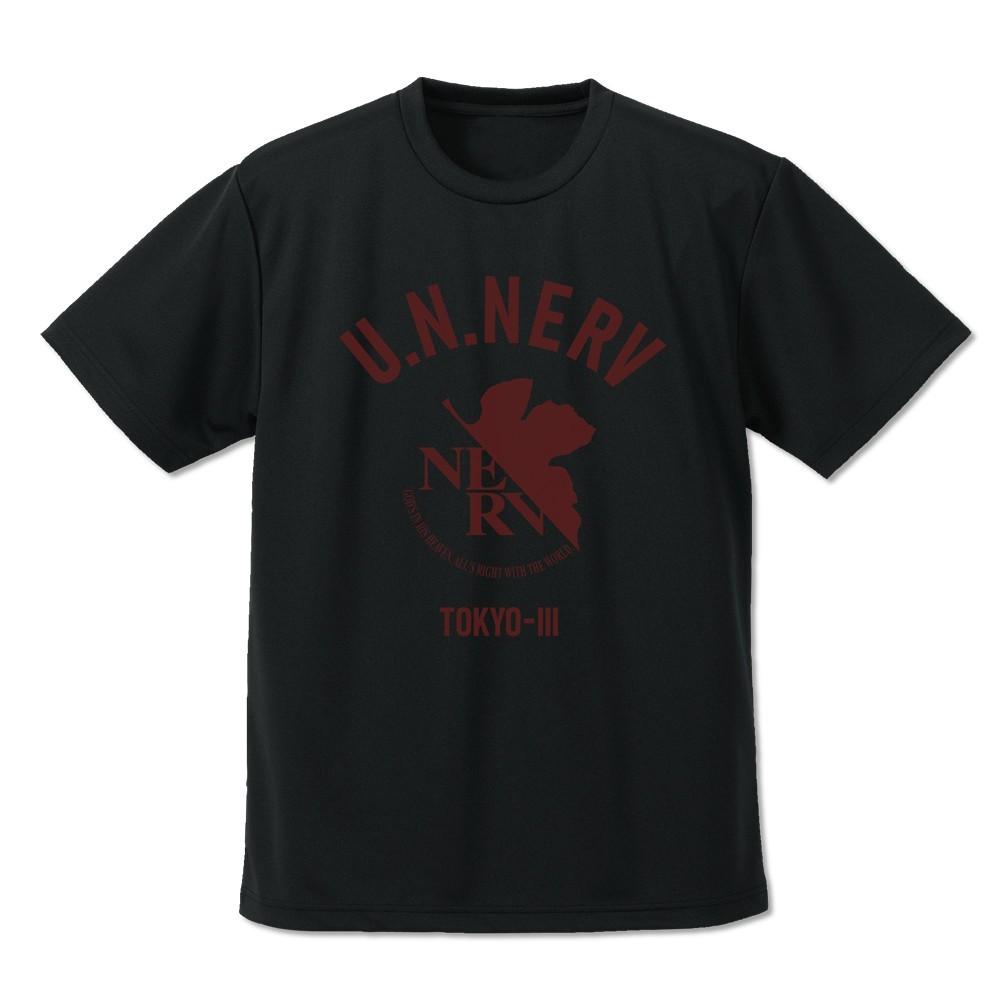 Evangelion Nerv Dry TShirt Black Cospa Japan Limited New Pre