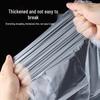 Waterproof Disposable Adult Bib Aprons - 100 Pack, Transparent & Oil-Resistant for Catering