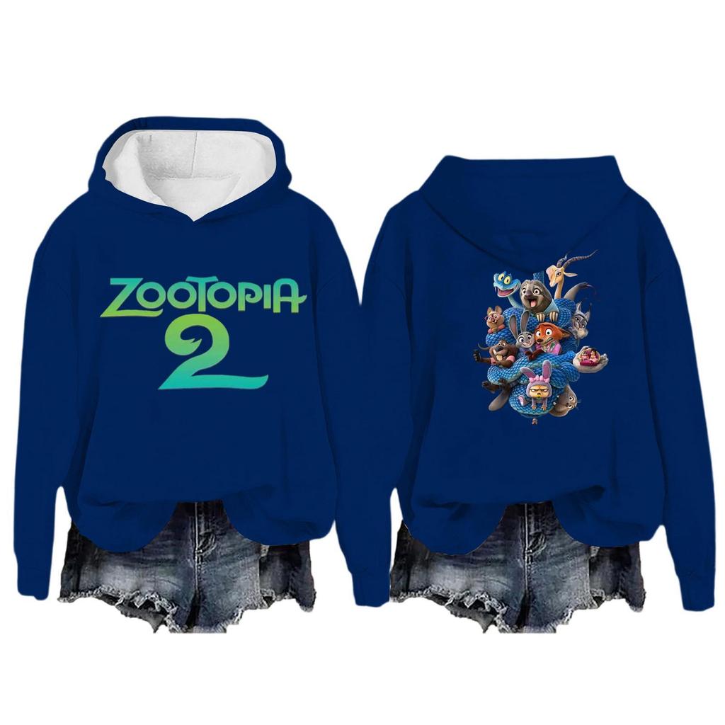 Women's Casual Long-Sleeved Pullover Hoodie With Print