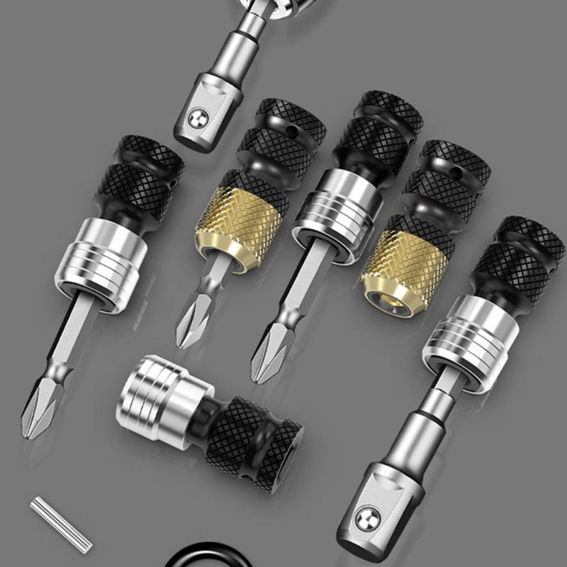1/2inch Square Drives To 1/4inch Hex Female Socket Adapter Converters Chuck Adapter for Impacts Electric Wrench