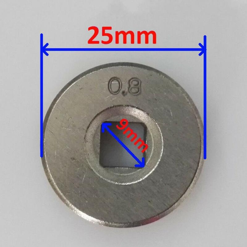 Line Wire Feed Roller Drive V Groove 0.023"-0.030" 0.6-0.8 Godet wheel