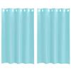 VidaXL Voile Curtains with Eyelets 2 Pcs Turquoise, Net Curtain, Sheer Curtain, Window Voile, Treatment of 4102144