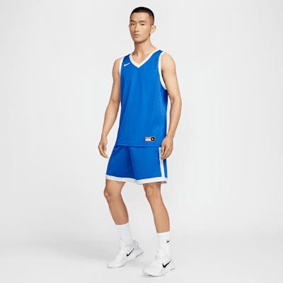 Nike Dri Fit Stock Crossover Sports Shorts Men's Royal Blue