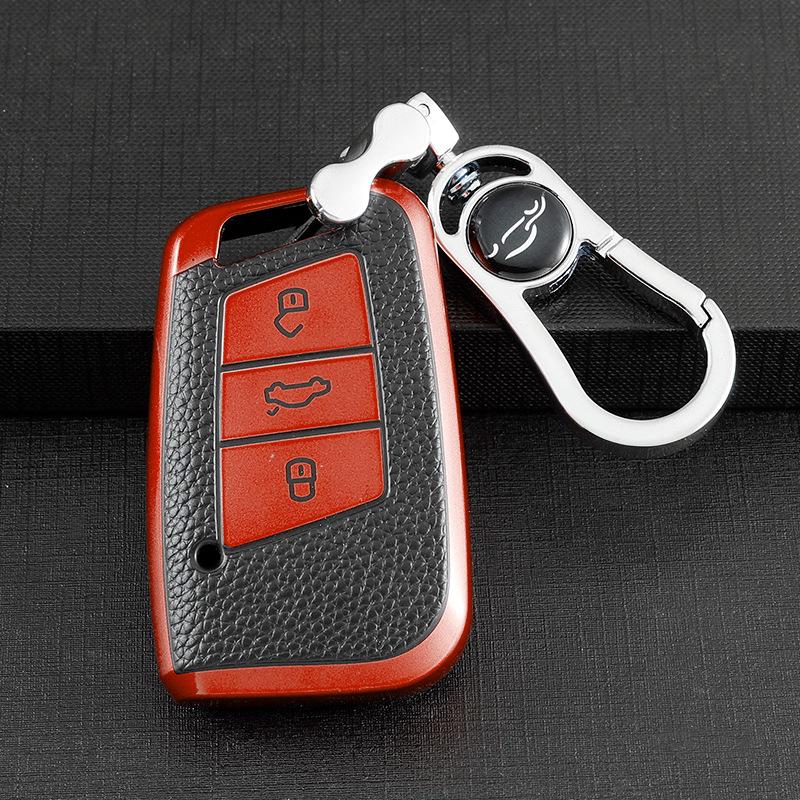 Volkswagen Key Case: 21 New Magotan B8, CC, 19 Passat Protective Shell with Special Buckle