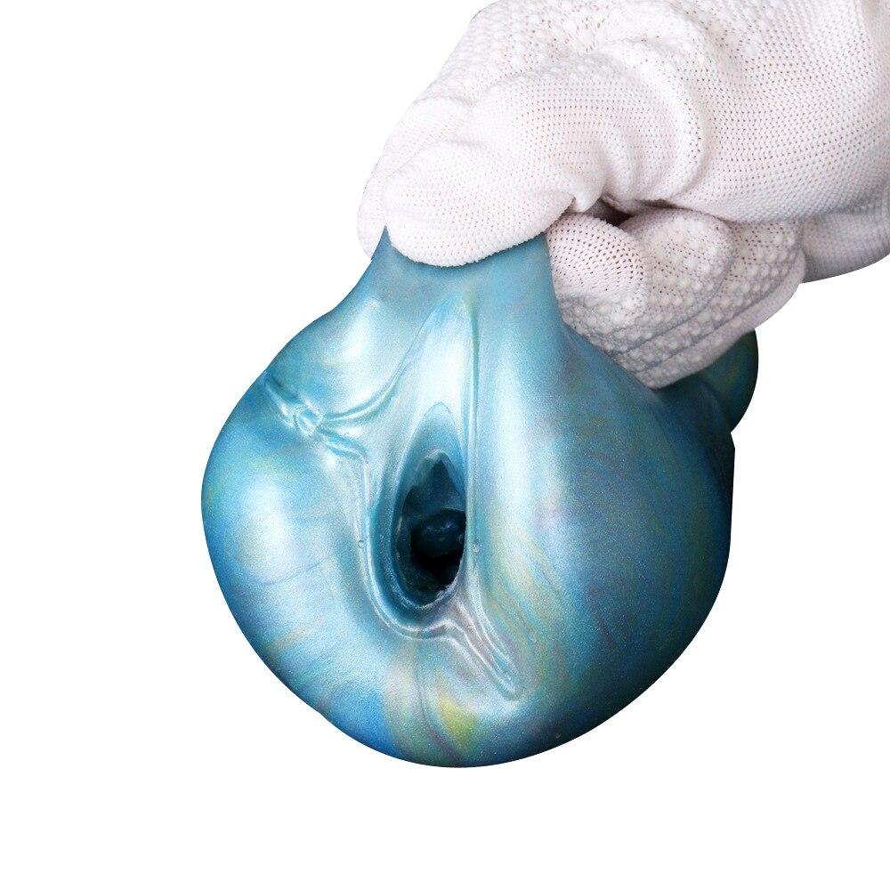 Silicone Male Masturbator Masturbation Cup Sex Toys Penis Training Device Gay Pocket Vagina Toy for Men Doll