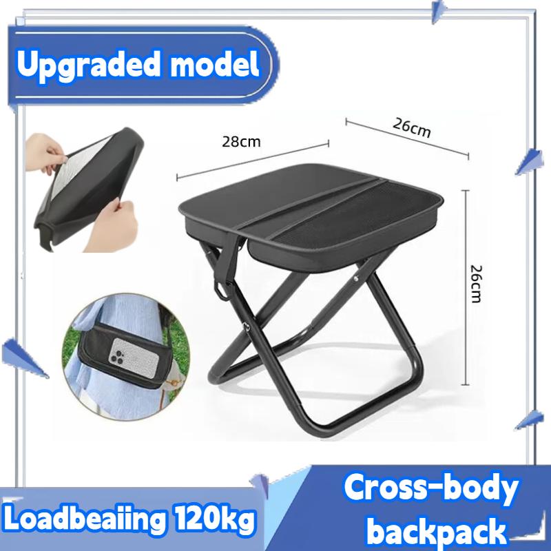 Portable Folding Stool Fishing Folding Chair Camping Chairs Ultra Light Outdoor Camping Picnic Travel Lightweight Folding Seat