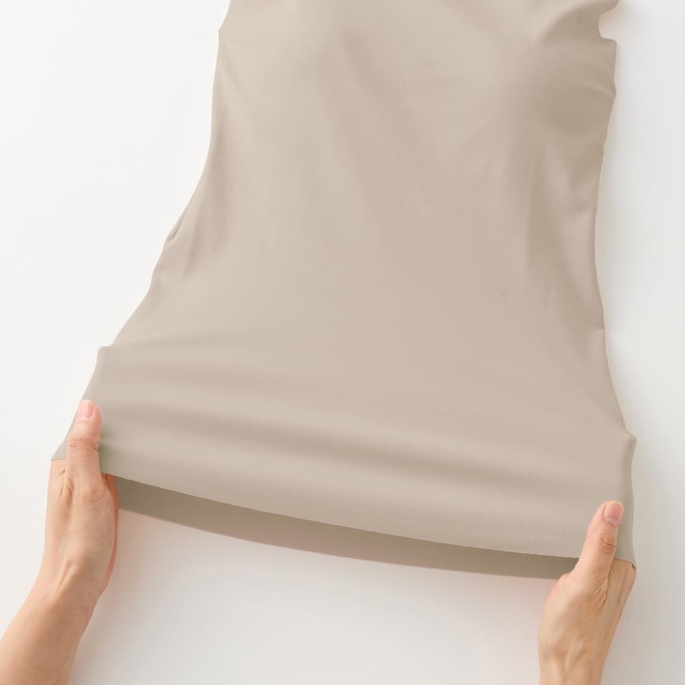 Innerwear KIREILABO Fitte 3D Cup Tank Top with Cups KB3158K White Beige [Gunze] Women's