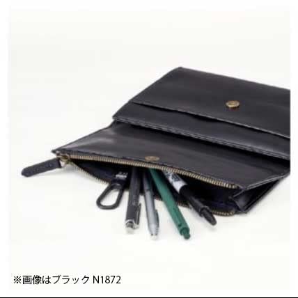 Daigo isshoni. Synthetic Leather Notebook Cover with Pen Case, B6 Size, Blue, N1874