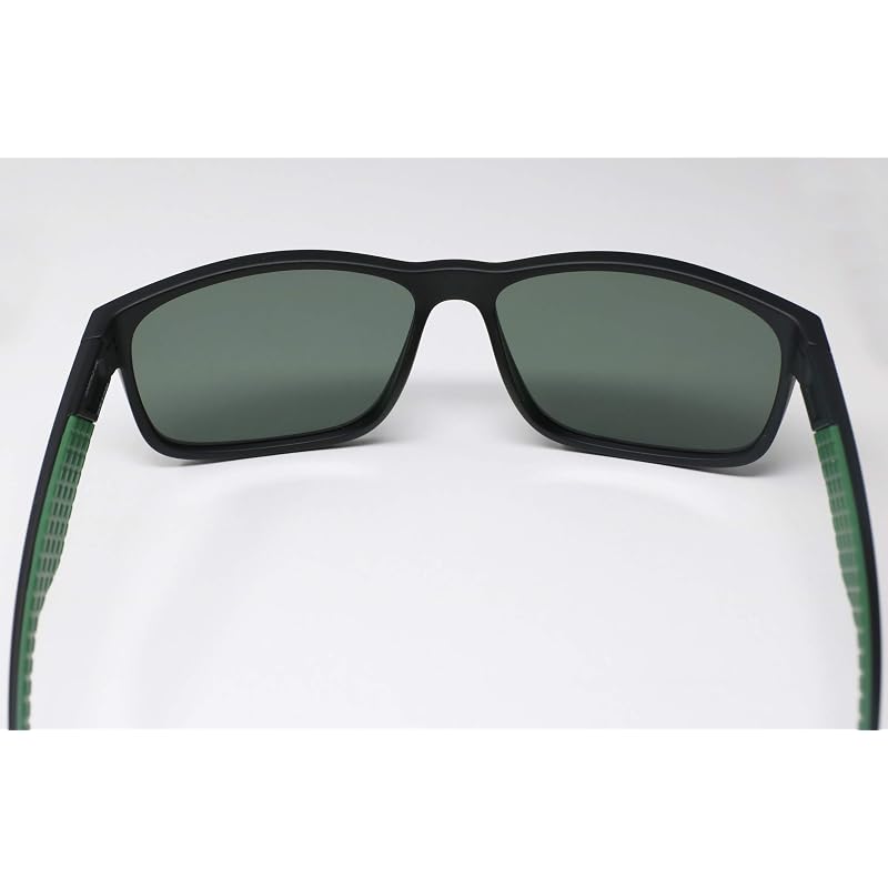 Coleman Sunglasses, UV Protection, Polarized Lenses, Black Matte-Green, CO3076-2