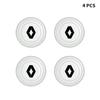 1/2/4pcs Car Door Silent Gasket Shock-absorbing Stickers For Renault Megane 2 3 4 Twingo Clio Talisman Captur Trafic Kwid S777