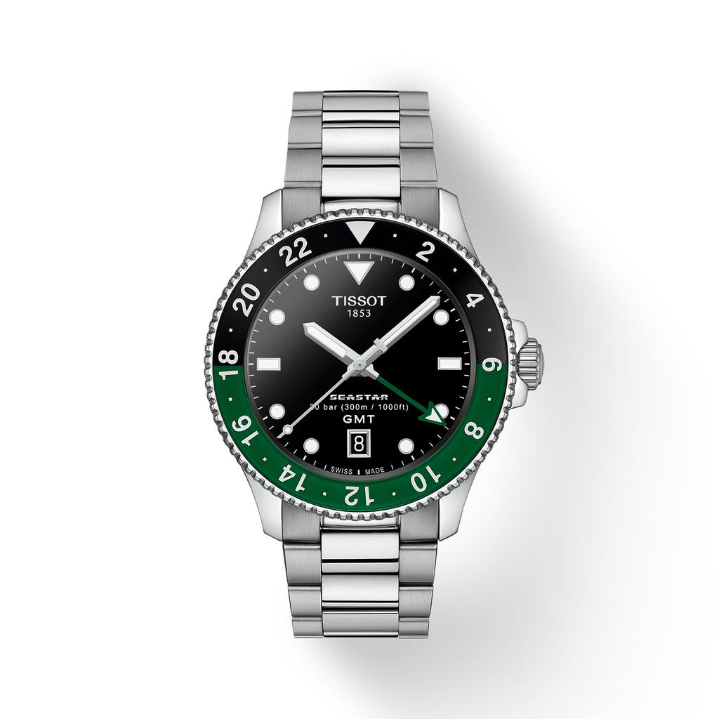 Tissot Stainless Steel Black Dial Men's Fashion Watch T120.852.11.051.00