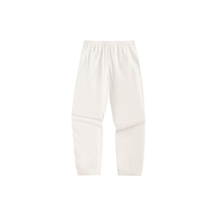 Anta Lifestyle Series Letter High-Waisted Loose Cuff Knitted Sports Pants Women Bottoms Nude-Apricot-White 162418325-1