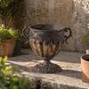 Decorative Planter Freestanding Plant Pot Modern Planting Vessel for Wabi-Aged