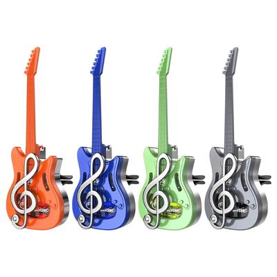 Car Vent Guitar Air Freshener Clip Ensuring Secure Mount For Various Cars Fragrances Release System Creative Music Theme