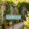 Gardening Gifts for Plant Lovers Retro Bird Garden Stake, Metal Sign Rustic Decorative Stakes Yard Decoration with Stake Flower Bed, Lawn