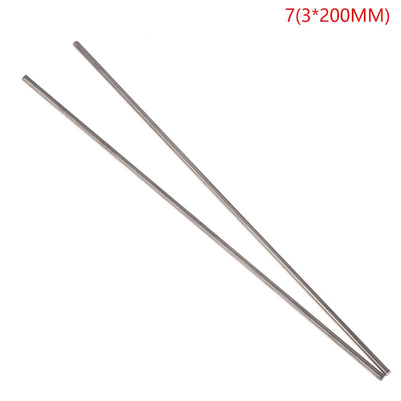 Diameter 2Mm/3Mm/4Mm/5Mm/6Mm Rc Rostfritt Stål Axlar Stång Stång Linjär Skena Rund Axel