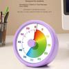 Visualization Round Visual Timer Self-discipline Countdown Alarm Clock  Kids Children Reminder