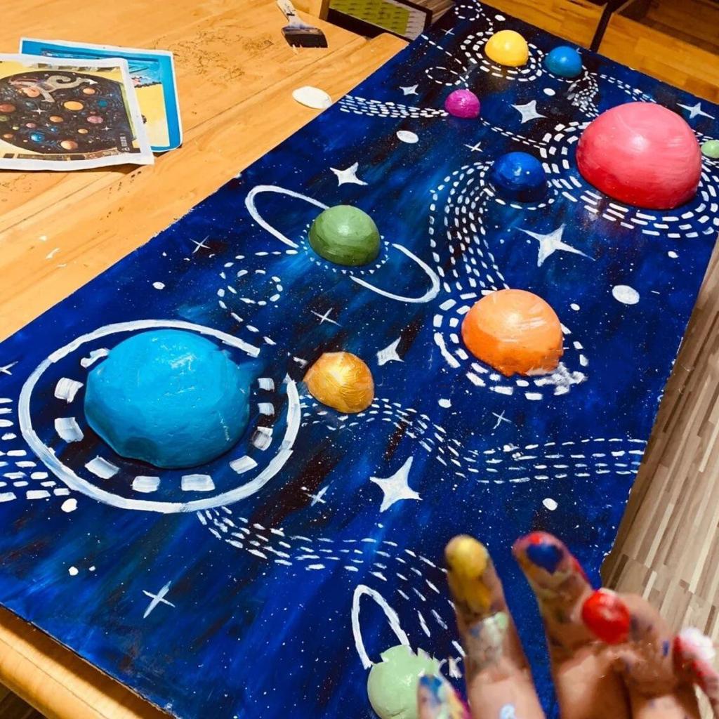 Polystyrene Foam Starry Sky Balls for Art and Wedding Decoration - Children's Craft Supplies