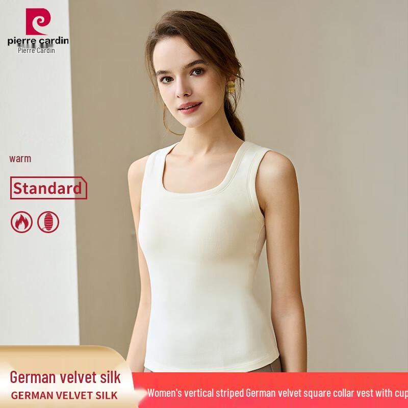 Pierre Cardin Women's Thermal Camisole with Built-in Pads