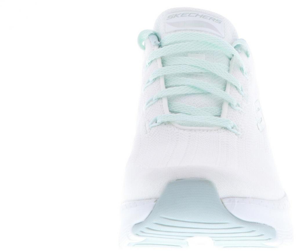 Skechers Arch Fit - кроссовки Comfy Wave белый/мятный