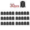 Bicycle Car Tire Valve Stem Caps Tyre Plastic Schrader Valve Stem Dust Cover with Sealing Ring for Car Bike Motorcycle Trolley Valve Stems 1