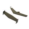 Eachine E220S MD500 RC Helicopter Spare Parts Green Nose Cover Set / Tail Wing / Canopy