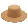Classic British Flat Top Hat With Fabric For Retro Fashion And Outdoor Use