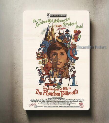 f1The Phantom Tollbooth Movie Metal Poster Collectable Sign 20x30cm 20x30cm（7.8x11.8inch）