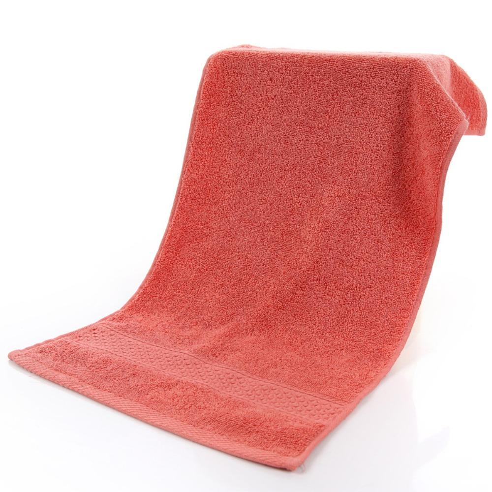 Spot large thickened cotton souvenir towel hotel men's sports face towel plain color broken gear water absorption