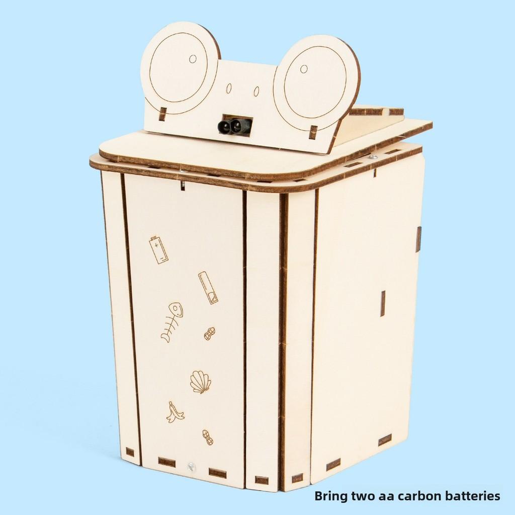 

Science Diy Kids Sensor Trash Can Educational Experiment Toy Material Pack For Children