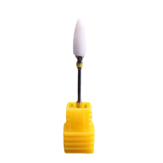 Ceramic Grinding Head Nail Art Drill Bit Polish Cuticle Manicure Machine Cutter