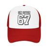 Custom Fashion Six Seven  Baseball Cap Unisex Women Adjustable Unisex Rugby Ball Dad Hat Hip Hop