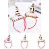 Trendy Christmas Hair Band Decorative Headpiece For Fun Holiday Celebrations And Gatherings