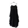 2025 Spring/Summer Cotton Linen Women's Flowing Fairy Irregular Hem Spaghetti Strap Dress for Travel Photography