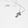Kiee Oshimu (Silver 925)1006 Mushroom Pendant Necklace