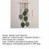 Cotton Rope Leaf Macrame Wall Hanging Boho Style Bohemian Wall Decoration  Home Wedding Decor