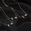 Tulip Necklace for Women's Summer Light Luxury Niche High-end Clavicle Chain for Girlfriends
